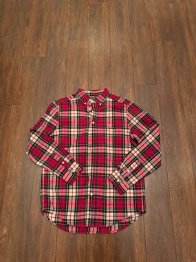 Polo by Ralph Lauren Red Plaid Button-Down Shirt